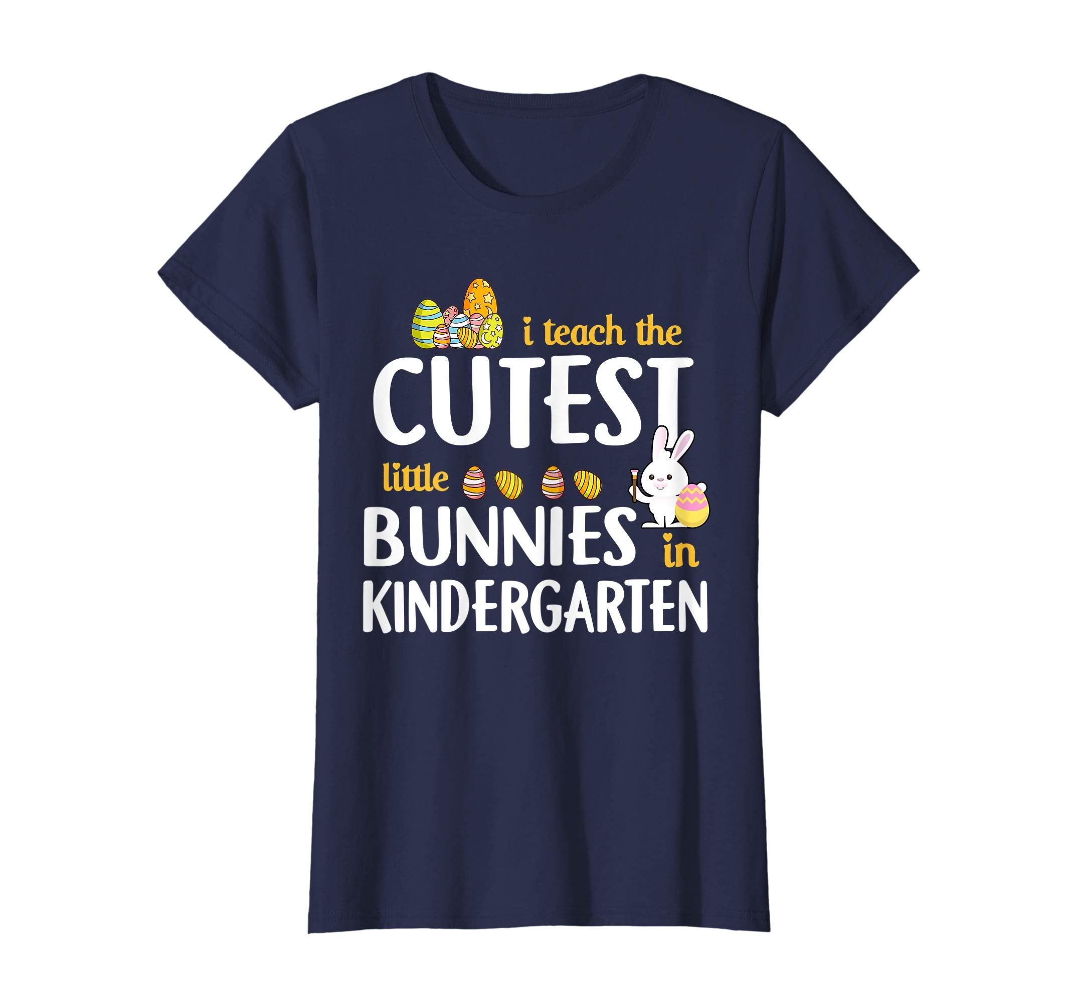 Easter Kindergarten Teacher T-Shirt Gift Easter For Women