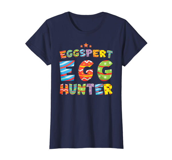 Eggspert Hunter Funny Easter Shirt Easter Egg Bunny Shirt