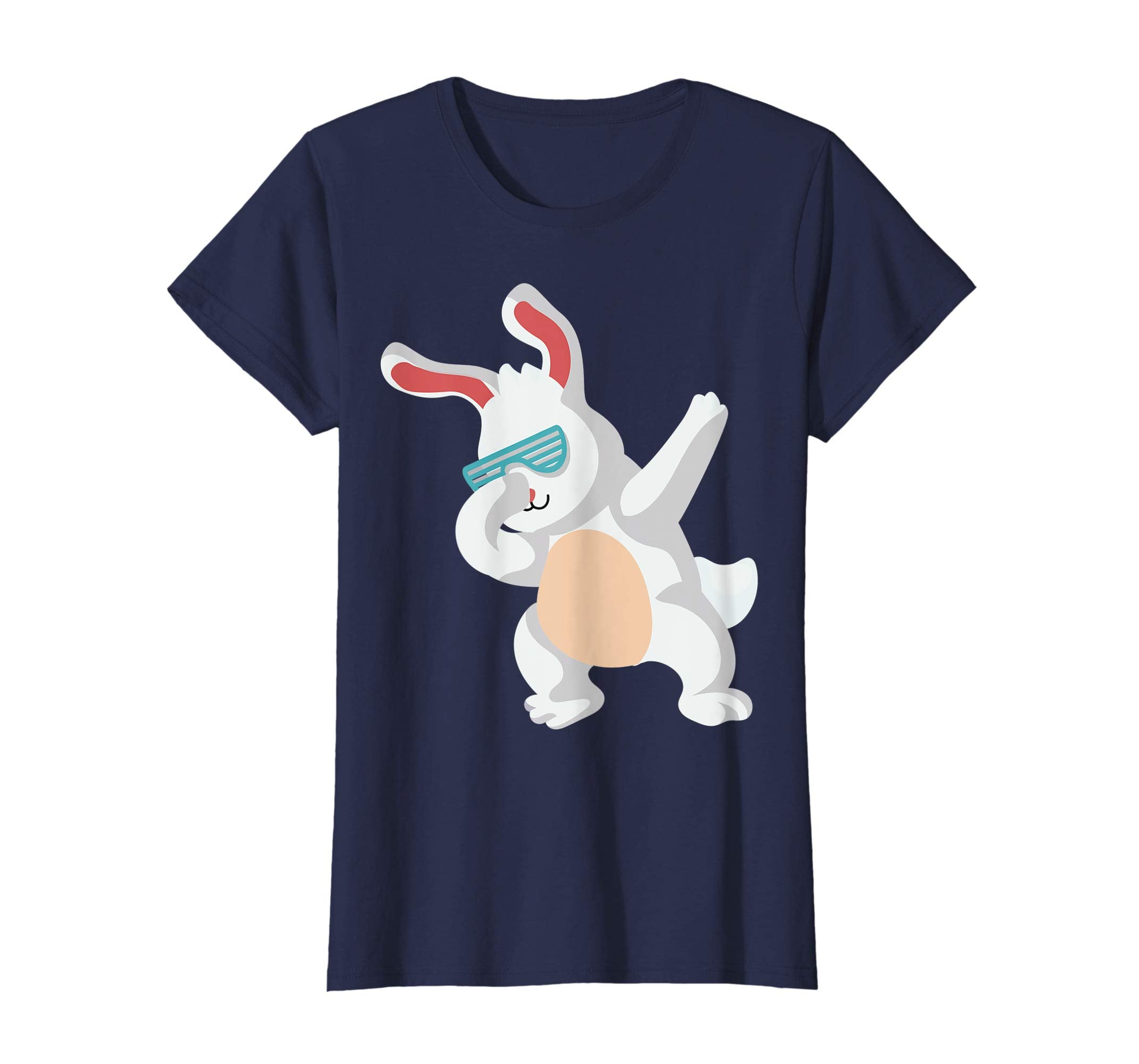 Bunny Dabbing T Shirt Funny Easter Shirt Gift for Boys Men