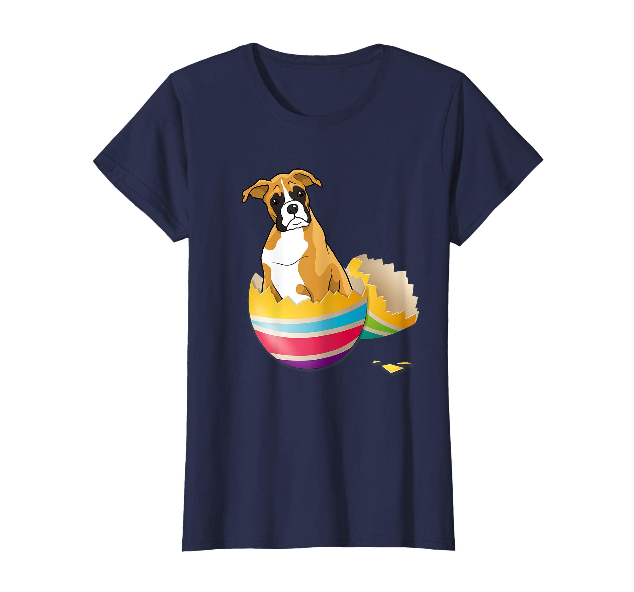 Boxer Hatching From Easter Egg Easter Day Shirt