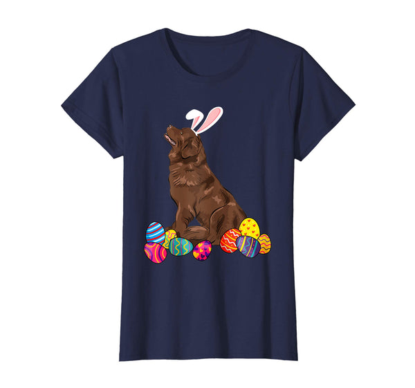 Newfoundland Bunny Ear With Egg Easter Easter Day Shirt