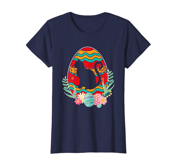Funny Cat Easter Eggs T-Shirt Gifts for Kids Men Women