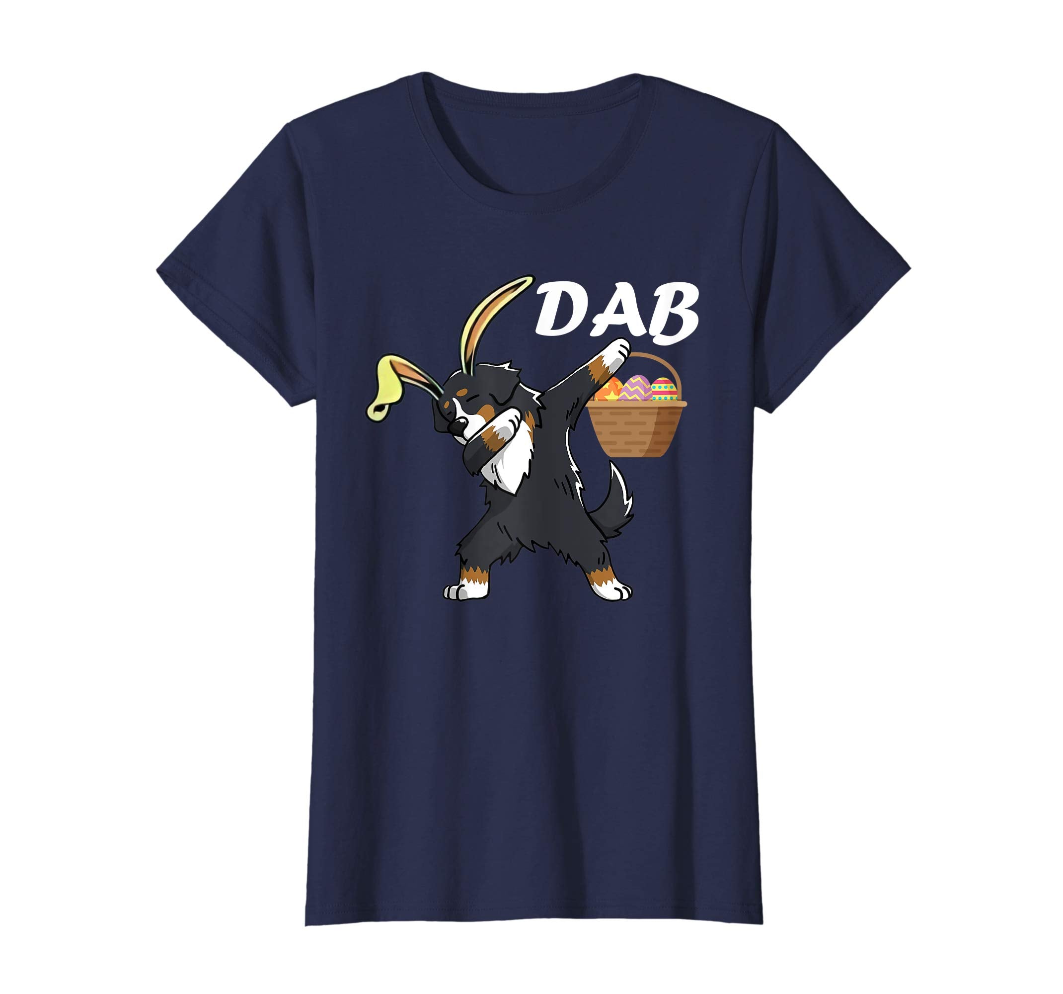dog mittelschnauzer dabbing easter egg shirt