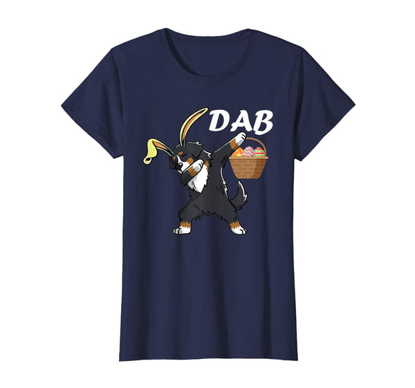 dog mittelschnauzer dabbing easter egg shirt