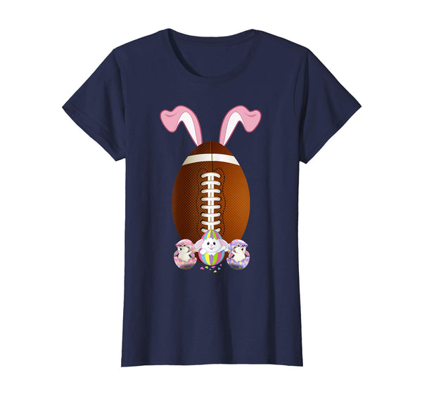 Football Easter Bunny Egg T-Shirt Funny For Men Women