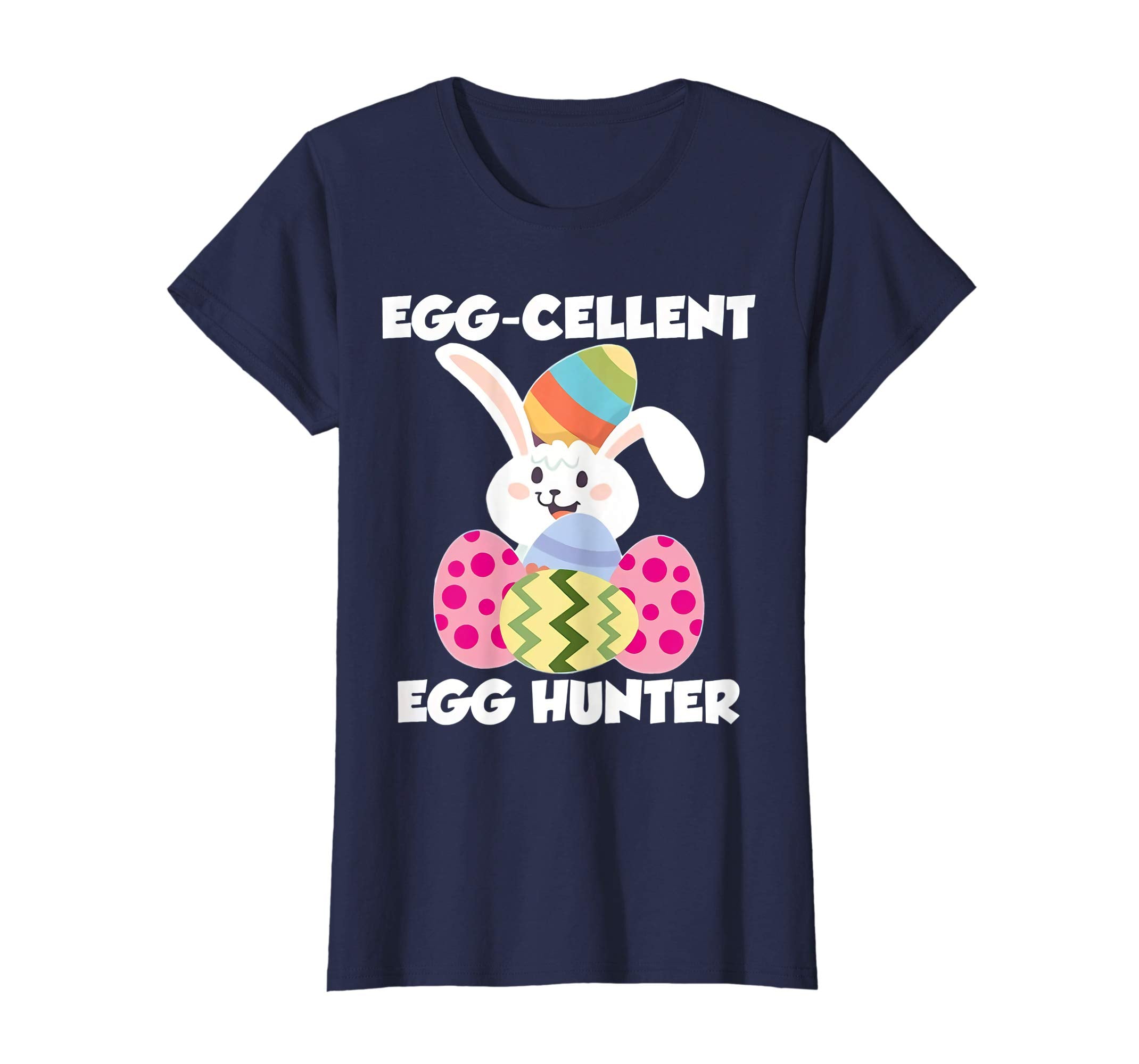 Egg-cellent Egg Hunter Easter T-Shirt Boys Girls Bunny Gift