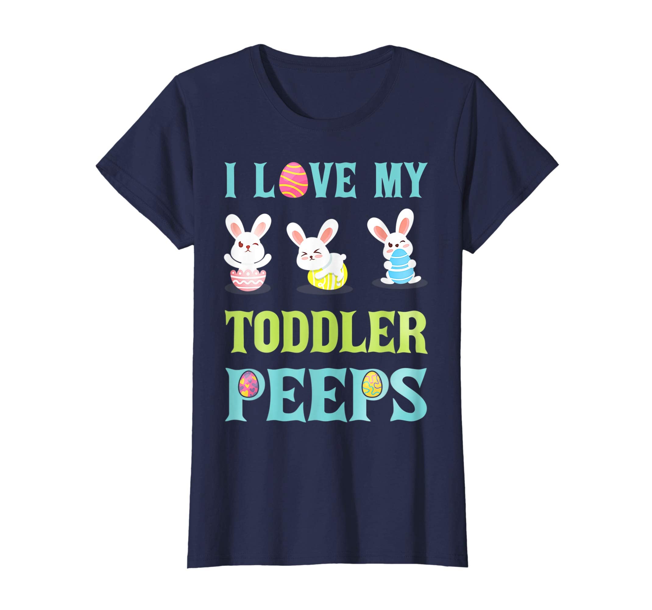 I Love My Toddler Peeps Happy Easter Teacher Shirt