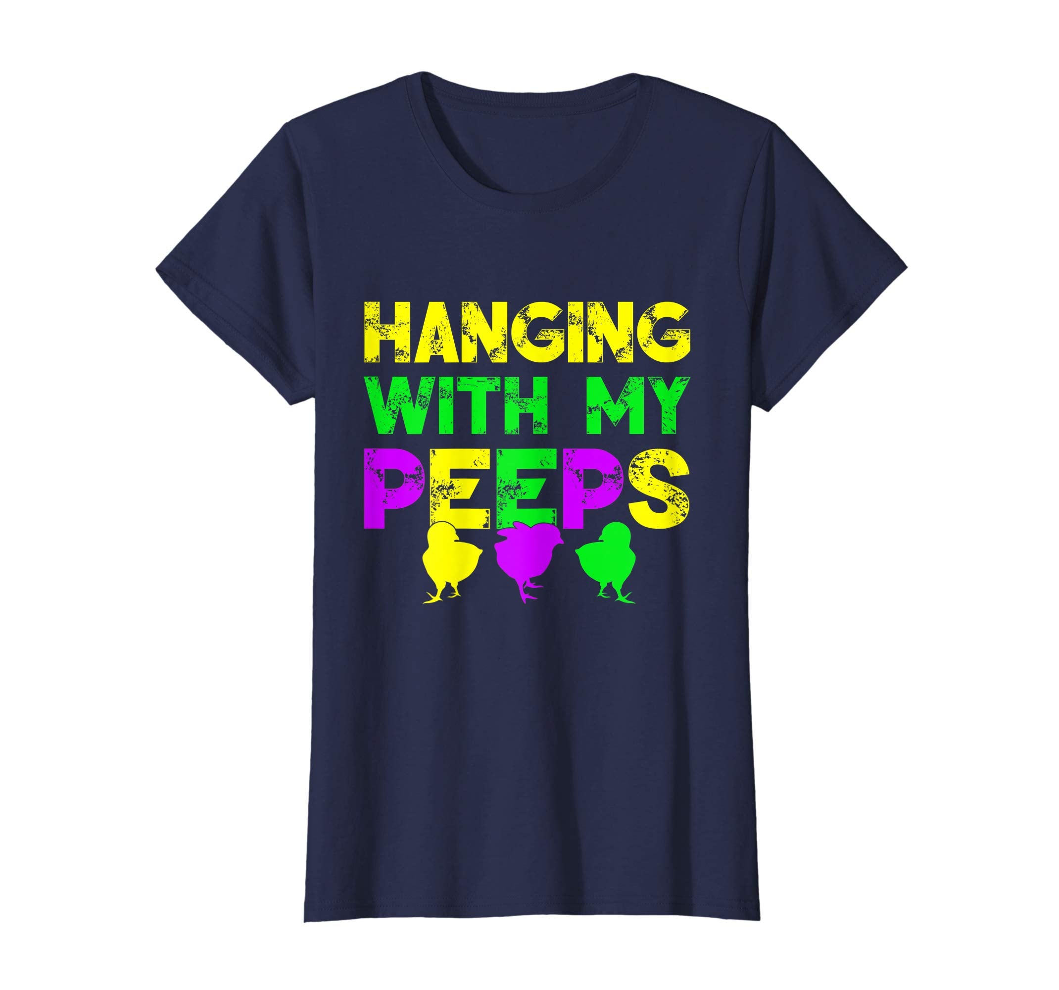 Hanging With My Peeps Happy Easter Kids Boys Girls T Shirt