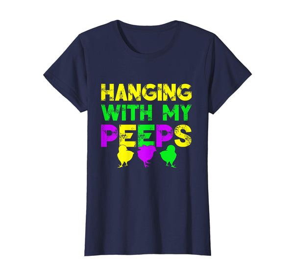 Hanging With My Peeps Happy Easter Kids Boys Girls T Shirt