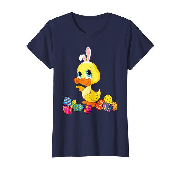 Duck Bunny Ear With Egg Easter Easter Day Shirt