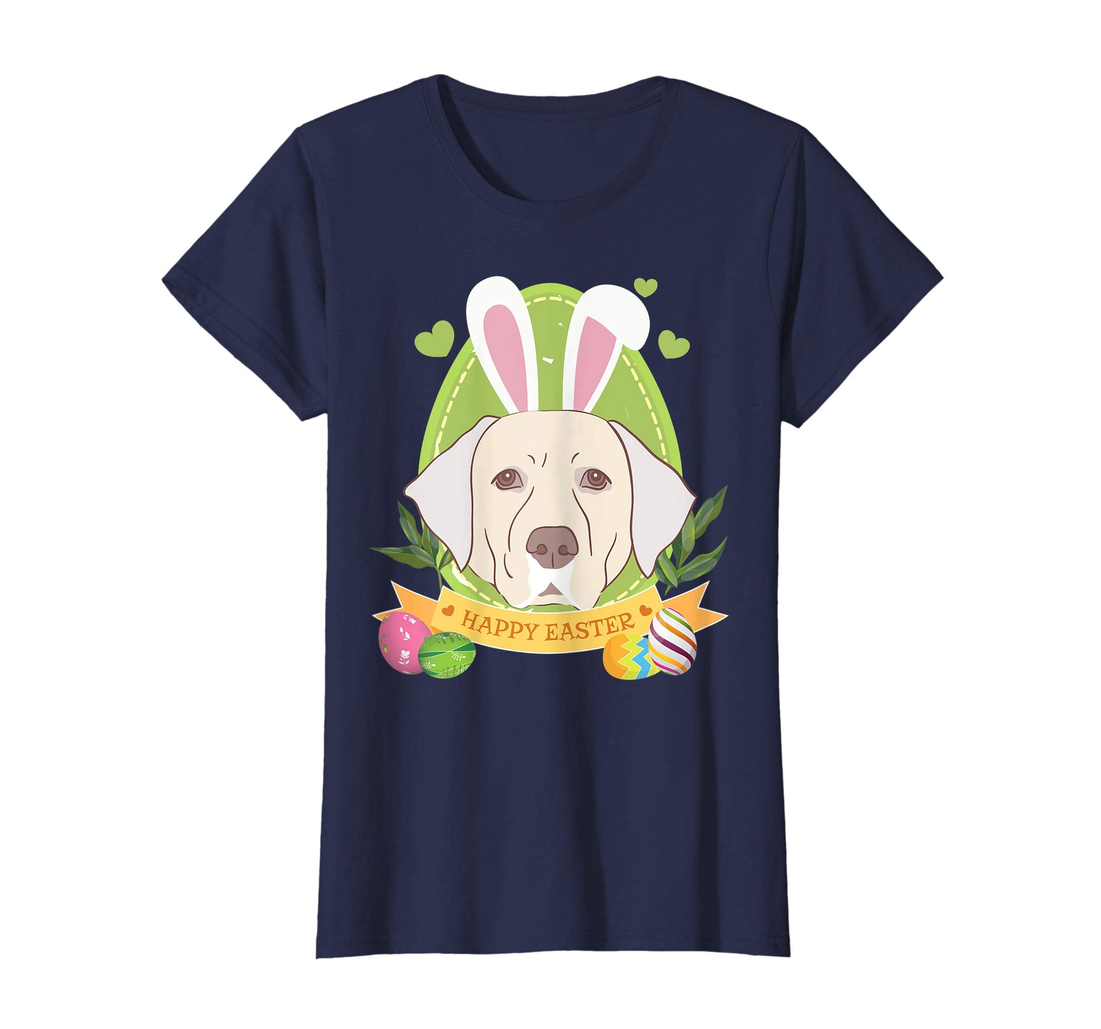Bunny Labrador Retriever Dog Easter Day Lovers T-Shirt Egg