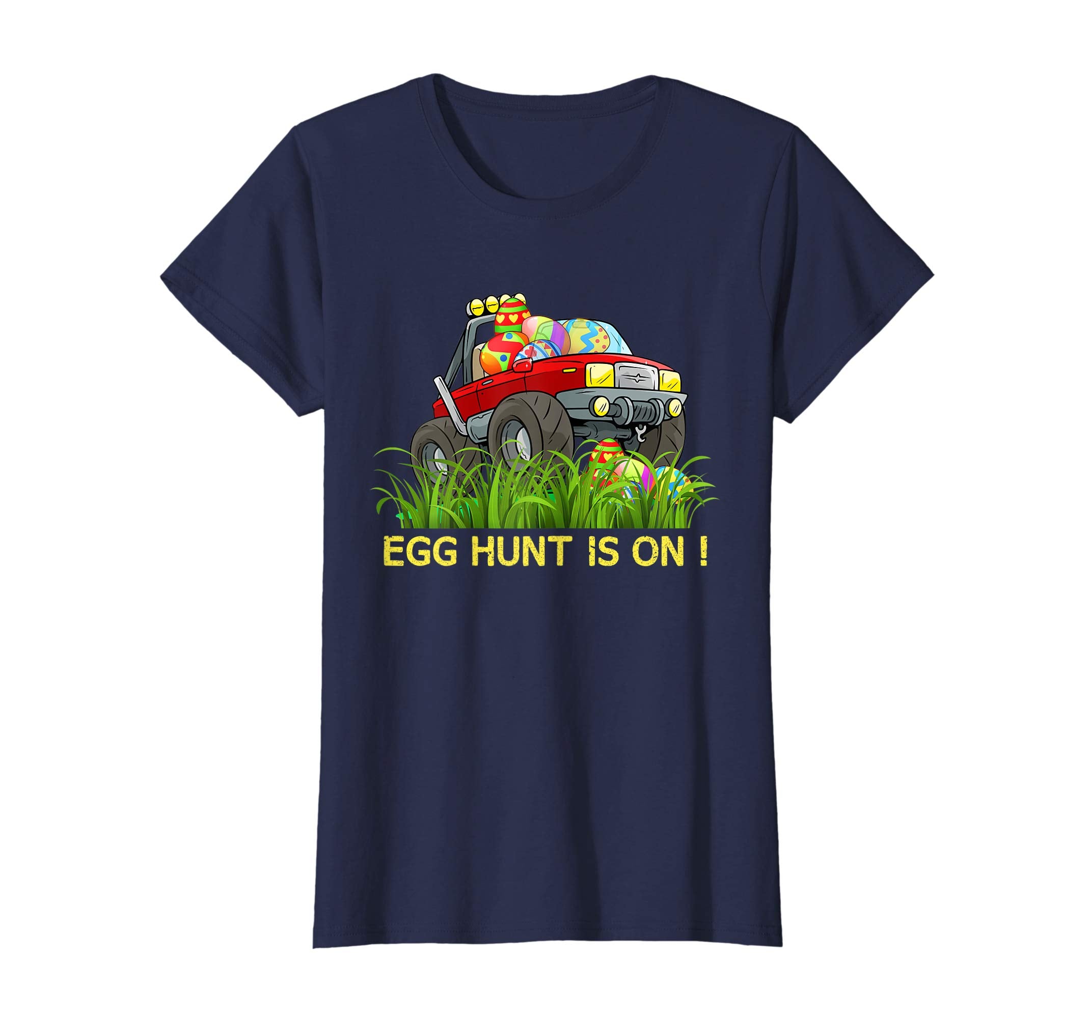Egg hunt is on Trucl of Eggs Easter T shirt