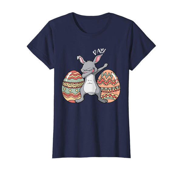 Funny Bunny Sun Glass Dab Dabbing Egg Hunting Easter T-Shirt