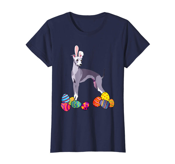 Italian Greyhound Bunny Ear With Egg Easter Easter Day Shirt