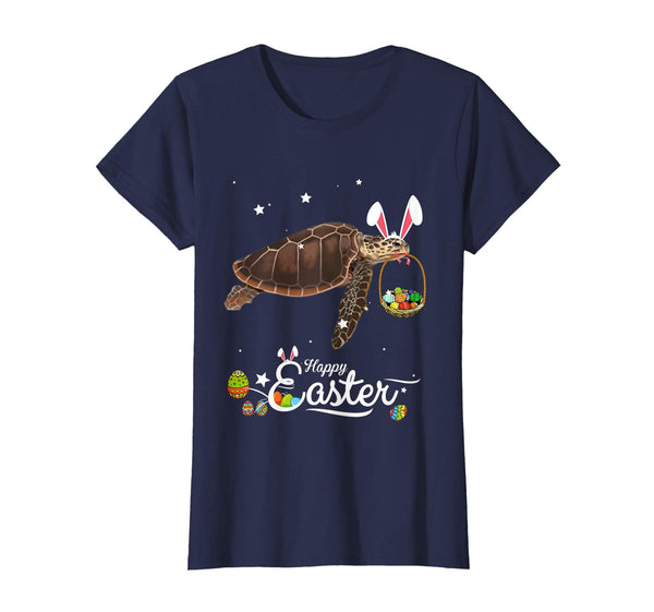 Cute Easter Turtles with Bunny Ears and Eggs T Shirt