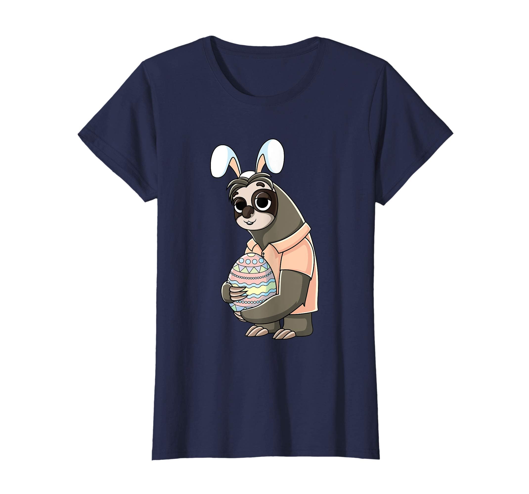 Easter Sloth Shirt Sloth Easter Bunny Gift Sloth Easter Eggs