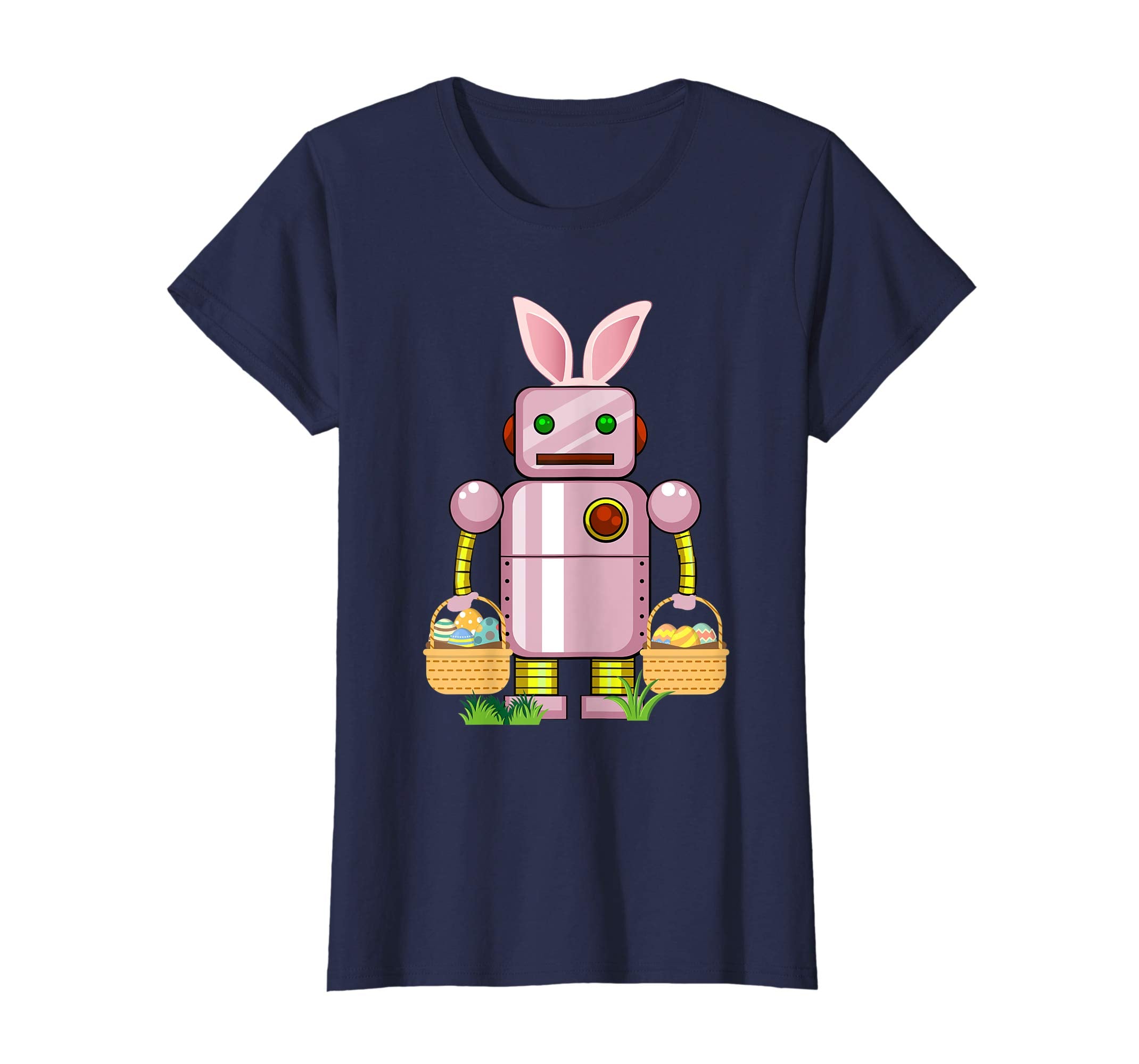 Cute Robot Bunny Easter T-Shirt - Robobunny - Kids