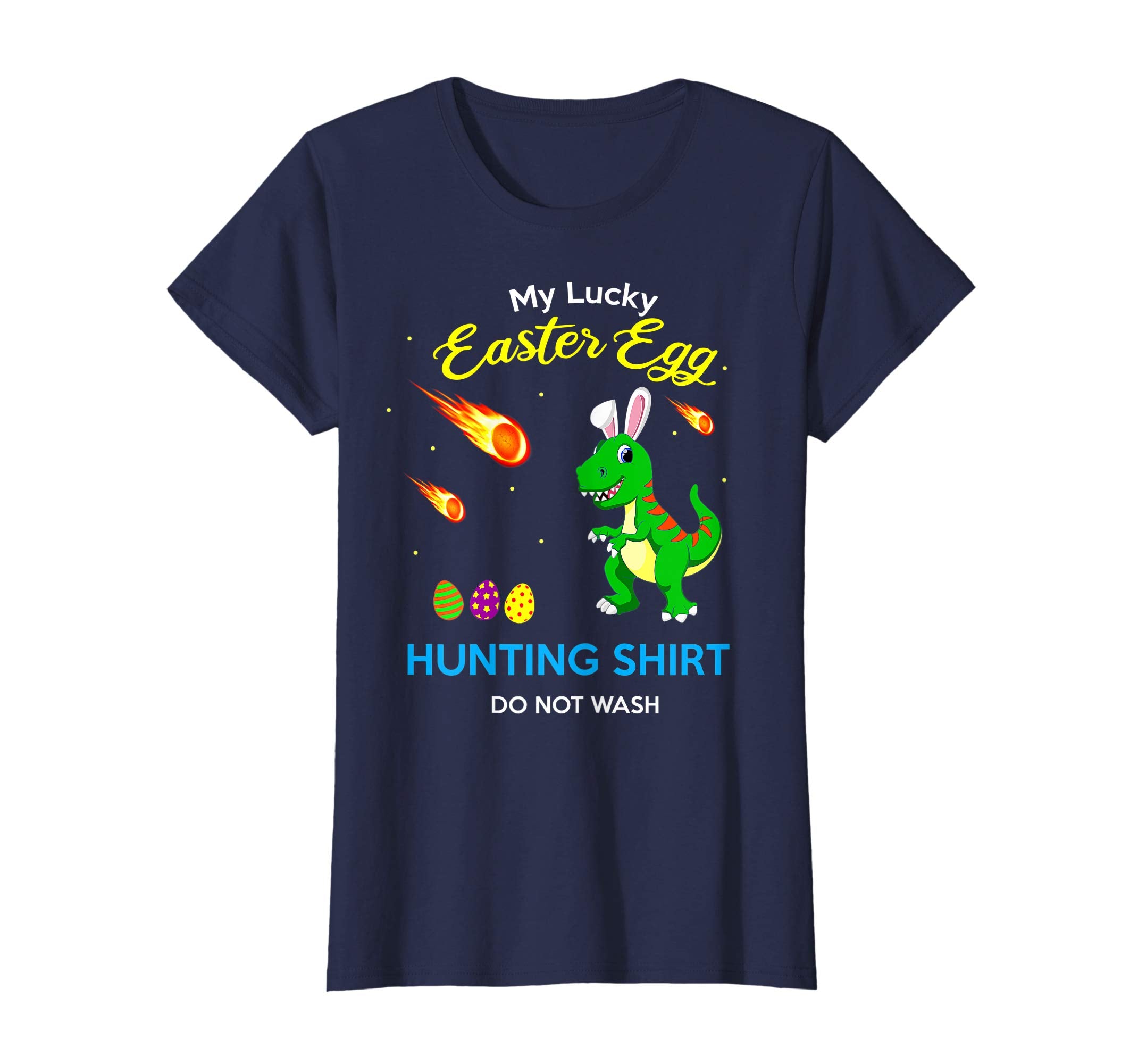 Cute Dinosaur My Lucky Easter Egg Hunting Shirt T-Shirt