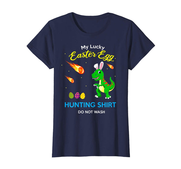 Cute Dinosaur My Lucky Easter Egg Hunting Shirt T-Shirt