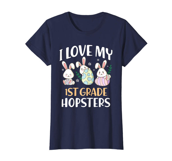 Easter 1st Grade Teacher T Shirt Funny Easter Gift