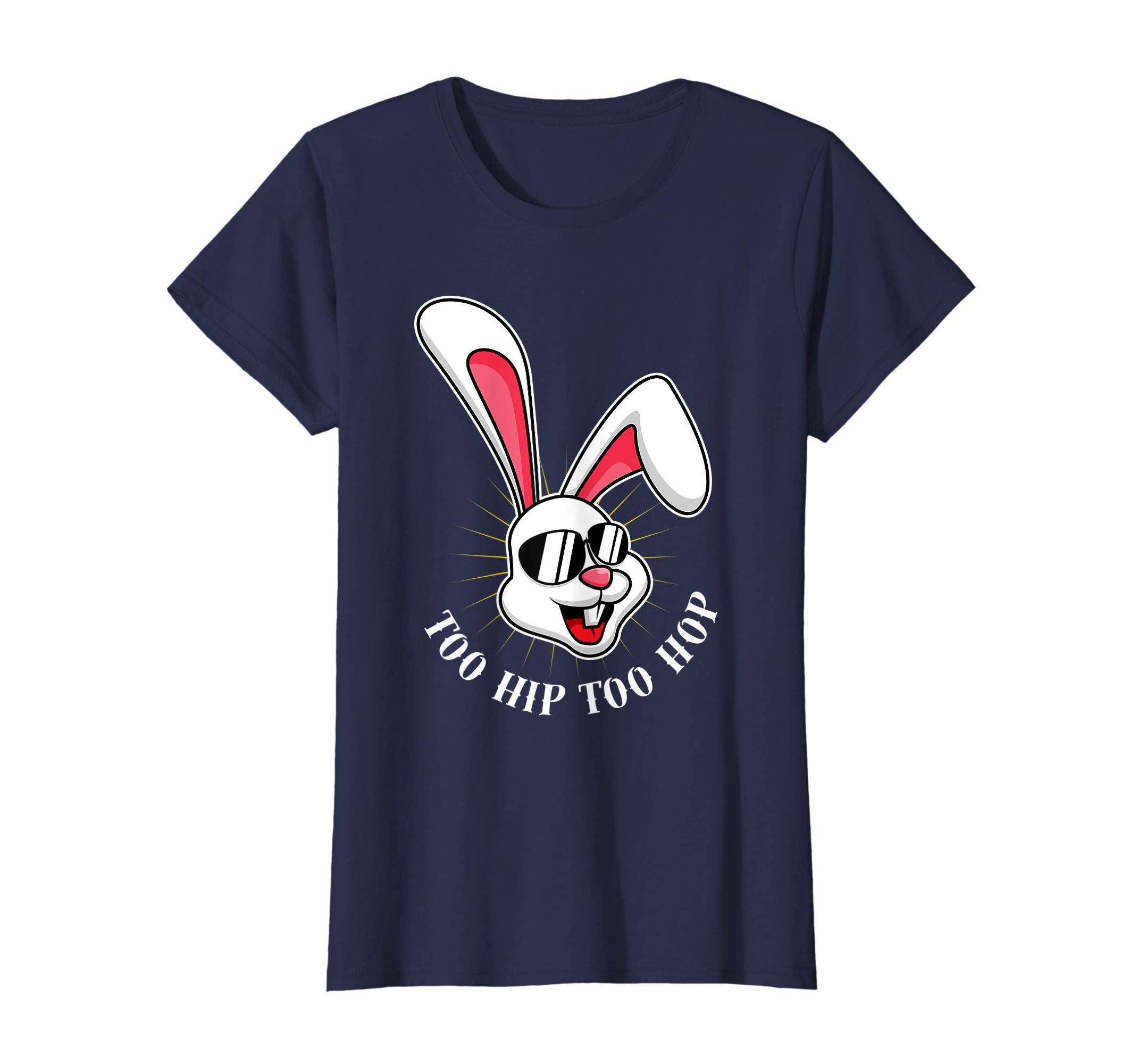 Too Hip Too Hop Easter Bunny Shirt Happy Easter Egg Hunt