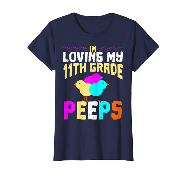 11th Grade Peeps Easter TShirt Teacher Gift
