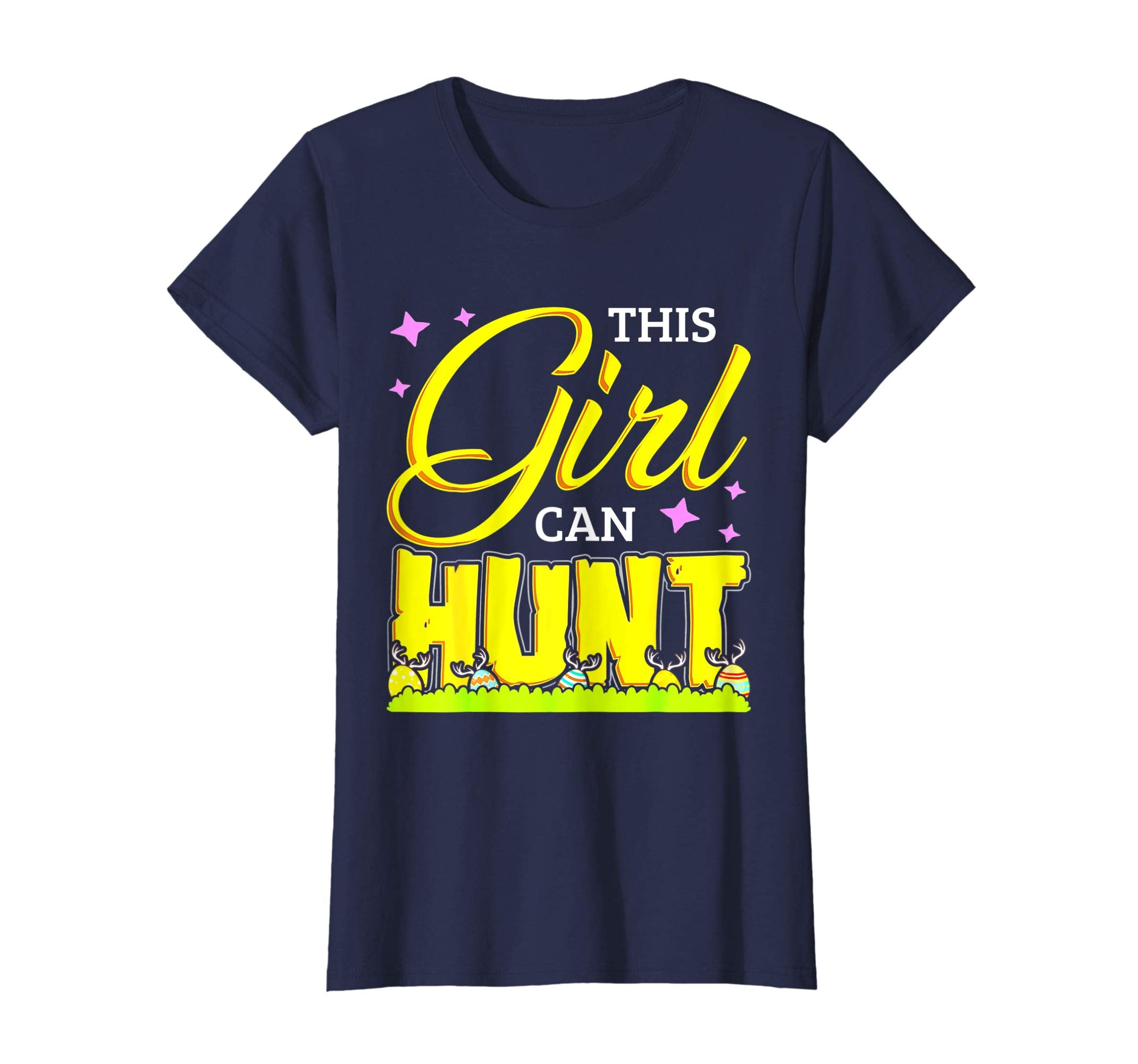 Easter Hunting T Shirt This Girl Can Hunt Eggs Season Gift