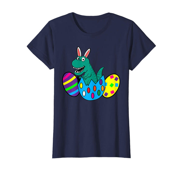 Funny Easter Egg Rabbit Bunny T-Rex Dinosaur Shirt Gift