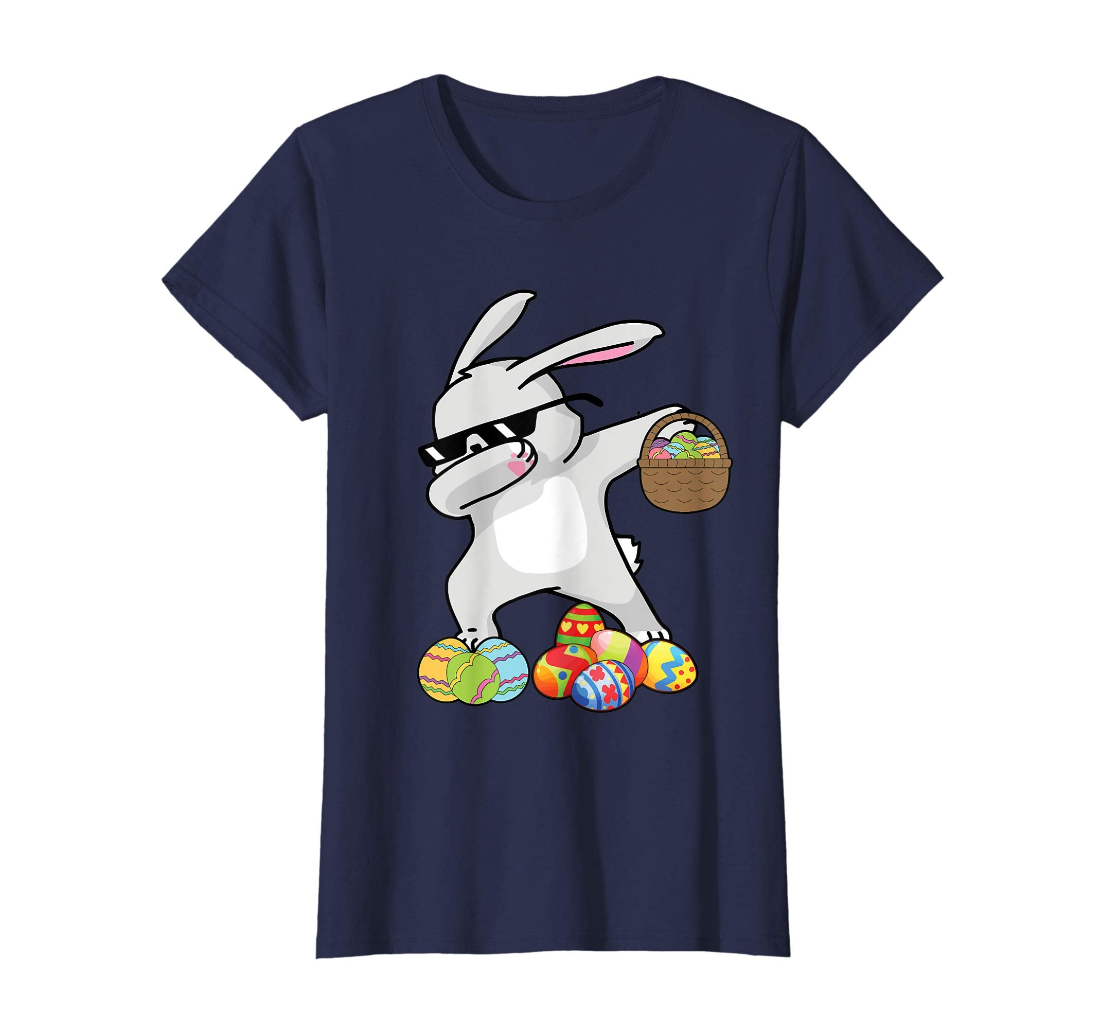 Dabbing Bunny Easter Shirt - Easter Day Gifts Adults Kids