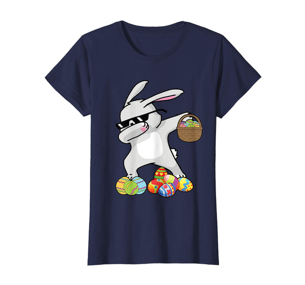 Dabbing Bunny Easter Shirt - Easter Day Gifts Adults Kids
