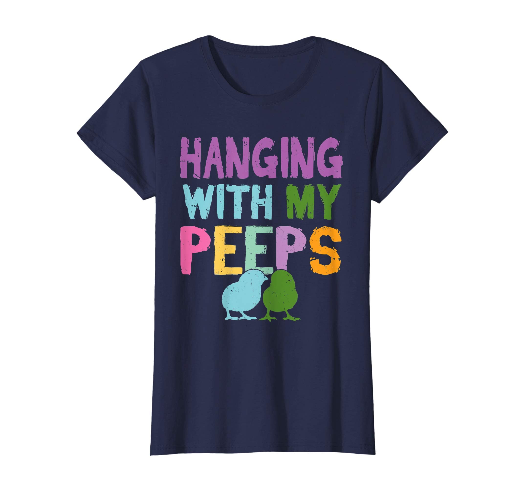 Hanging With My Peeps T Shirt - Funny Easter Peeps