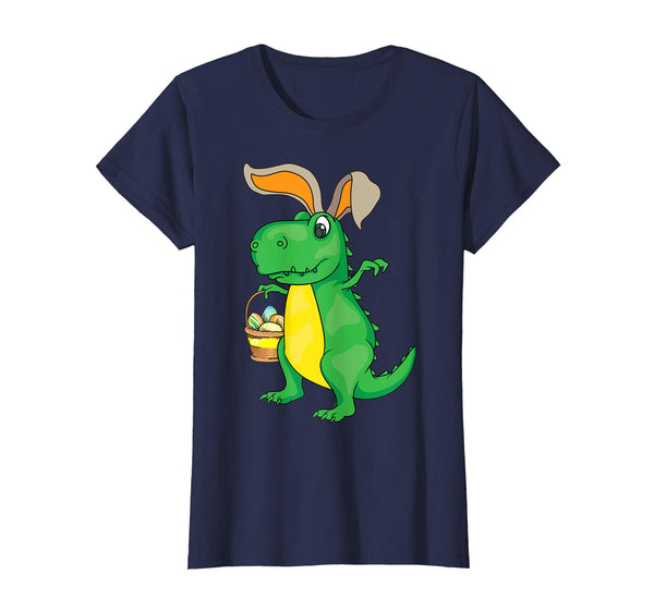 Tyrannosaurus Dinosaur Easter Eggs Bunny Tee For Cool Family