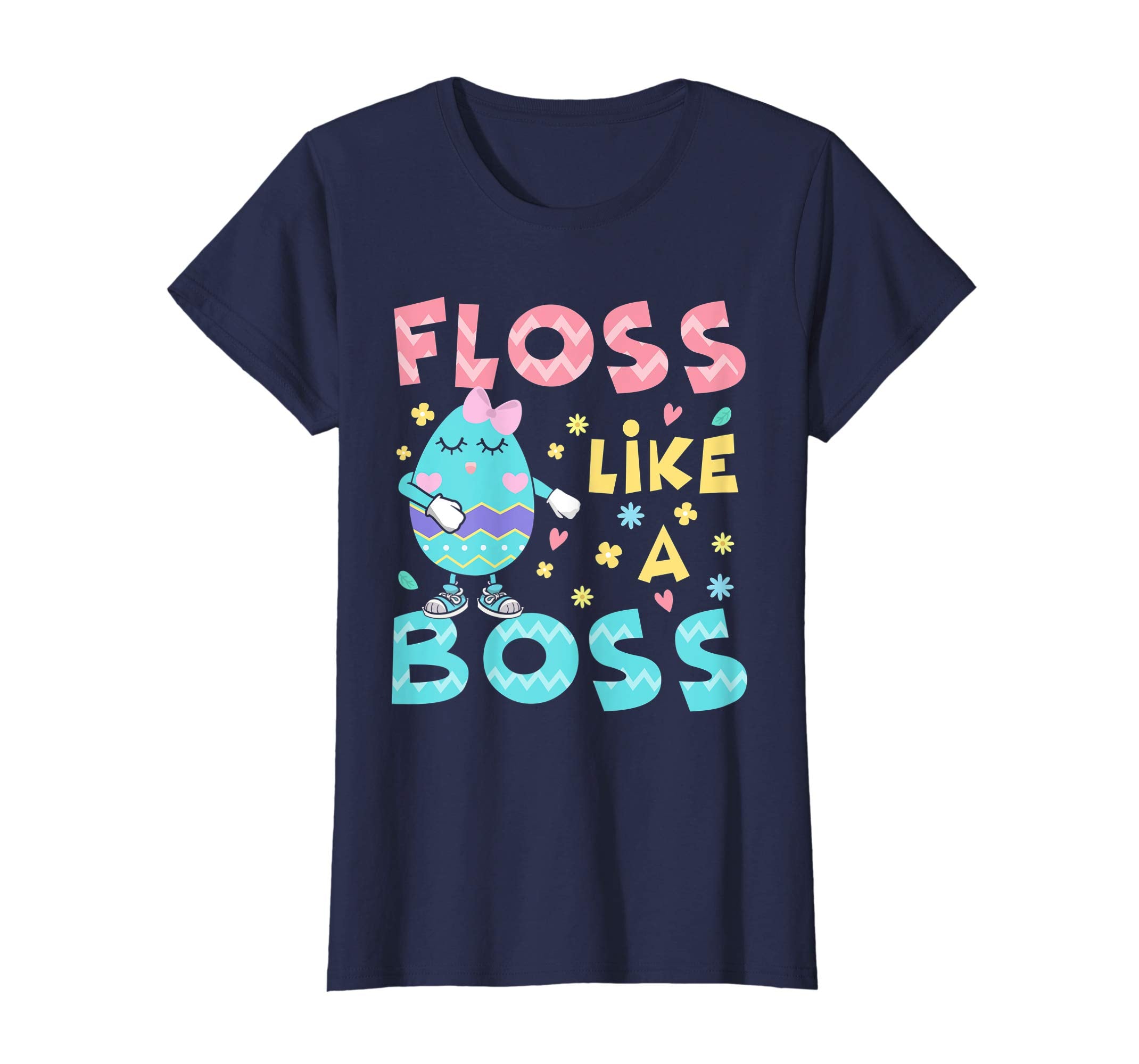 Floss Like A Boss Cute Colorful Egg Shirt Funny Easter Gifts