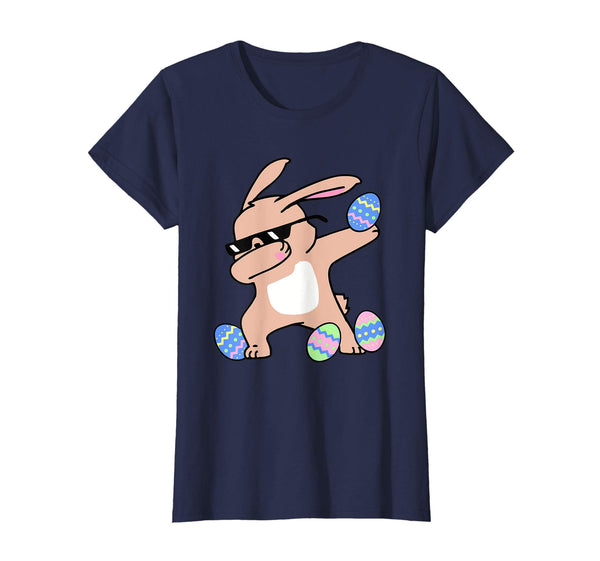 Dabbing Easter Bunny Easter Eggs Funny for Boys Girls shirt