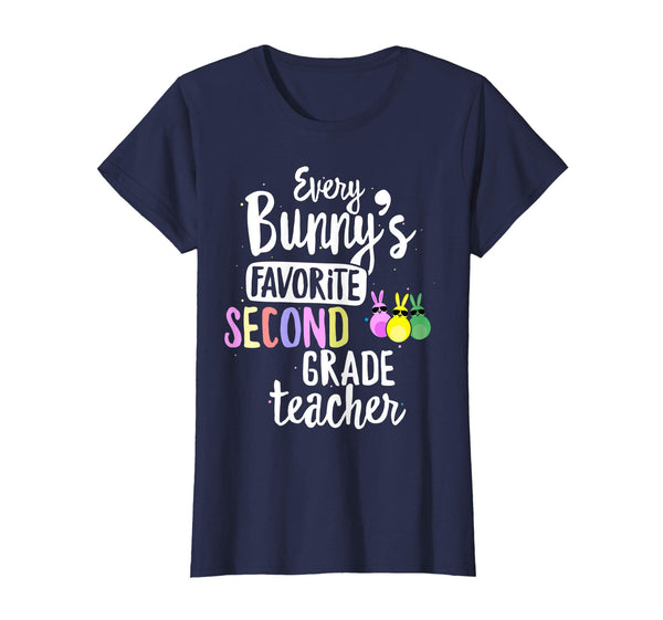 Every Bunny's Favorite 2nd Grade Teacher Easter Gift T-shirt