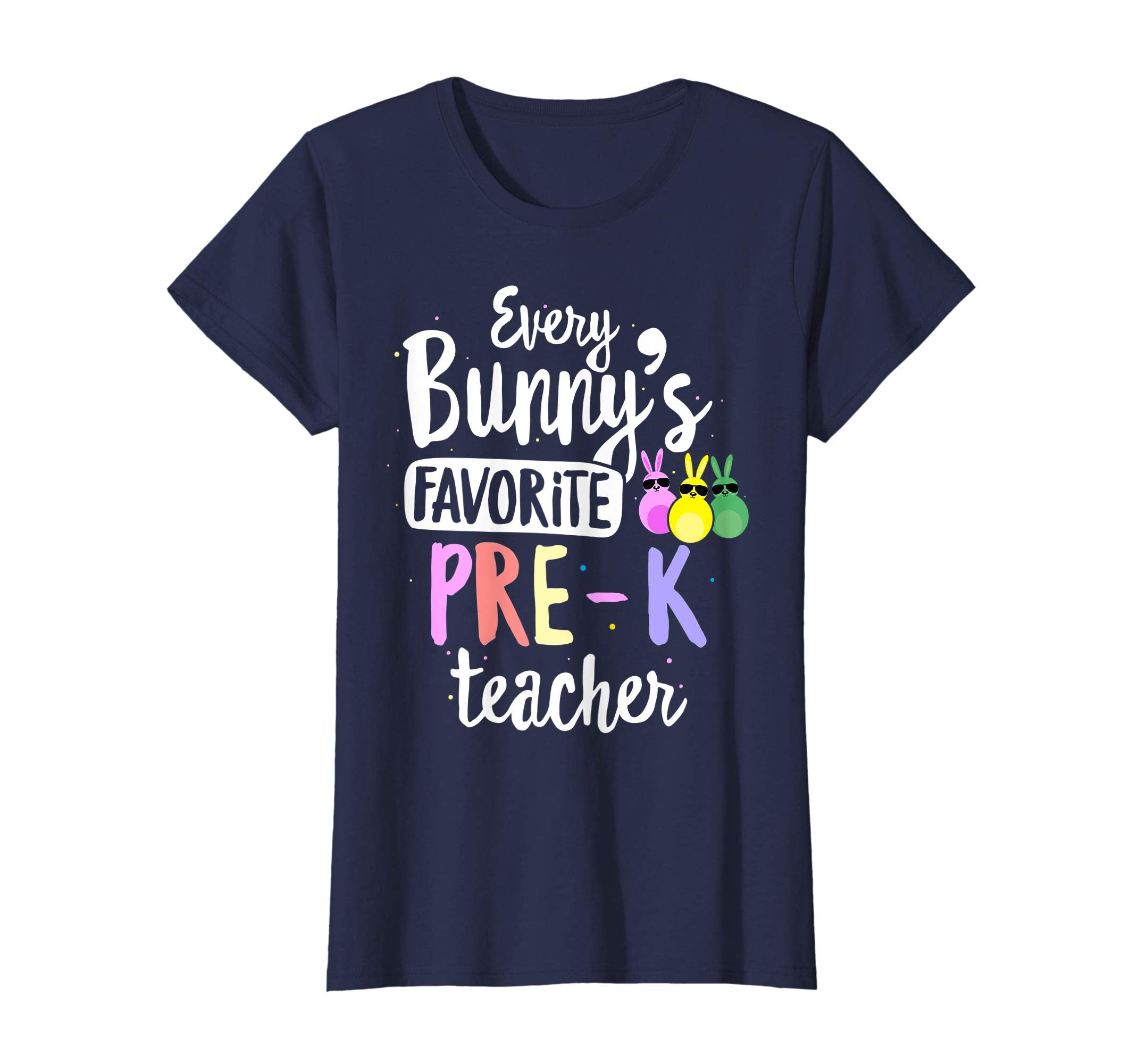 Every Bunny's Favorite Pre-K Teacher Easter Gift T-shirt