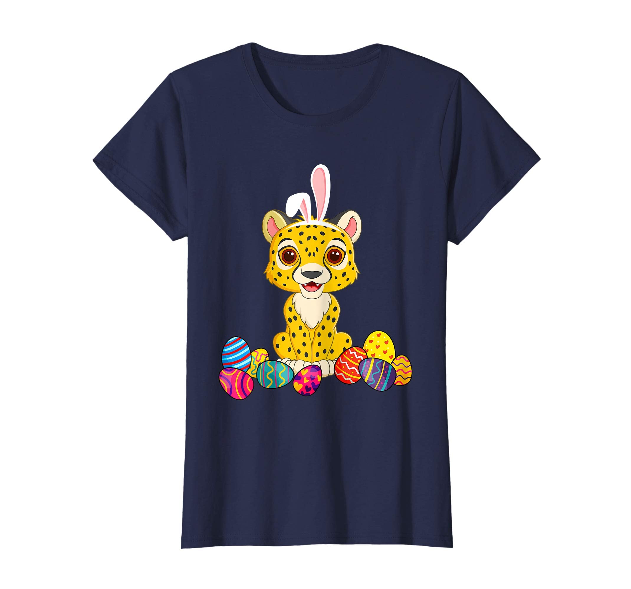 Cheetah Bunny Ear With Egg Easter Easter Day Shirt