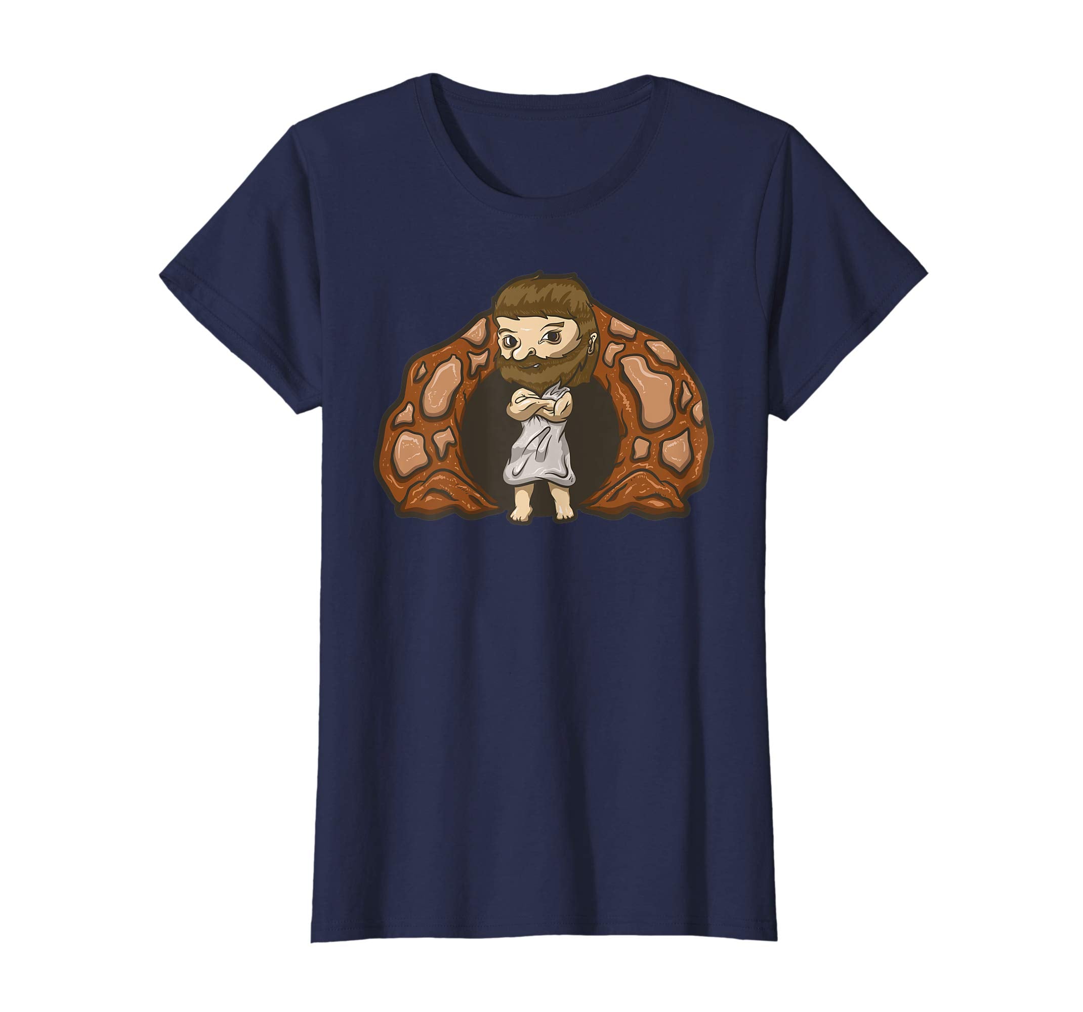 Easter Jesus T Shirt Resurrection Stone Rolling Let's Roll