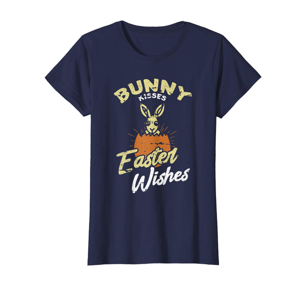 Bunny Kisses Easter Wishes Shirt For Kids