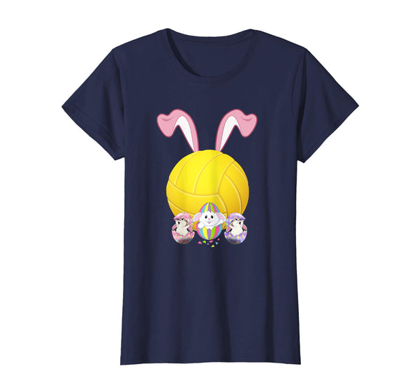 Volleyball Easter Bunny Egg T-Shirt Funny For Men Women