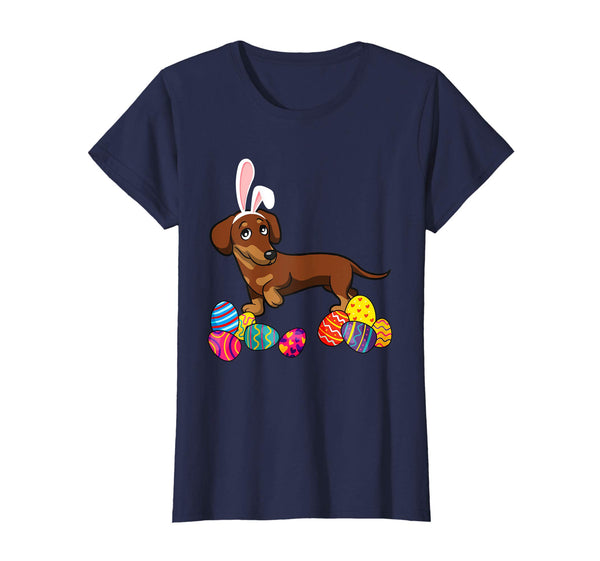 Dachshund Bunny Ear With Egg Easter Easter Day Shirt