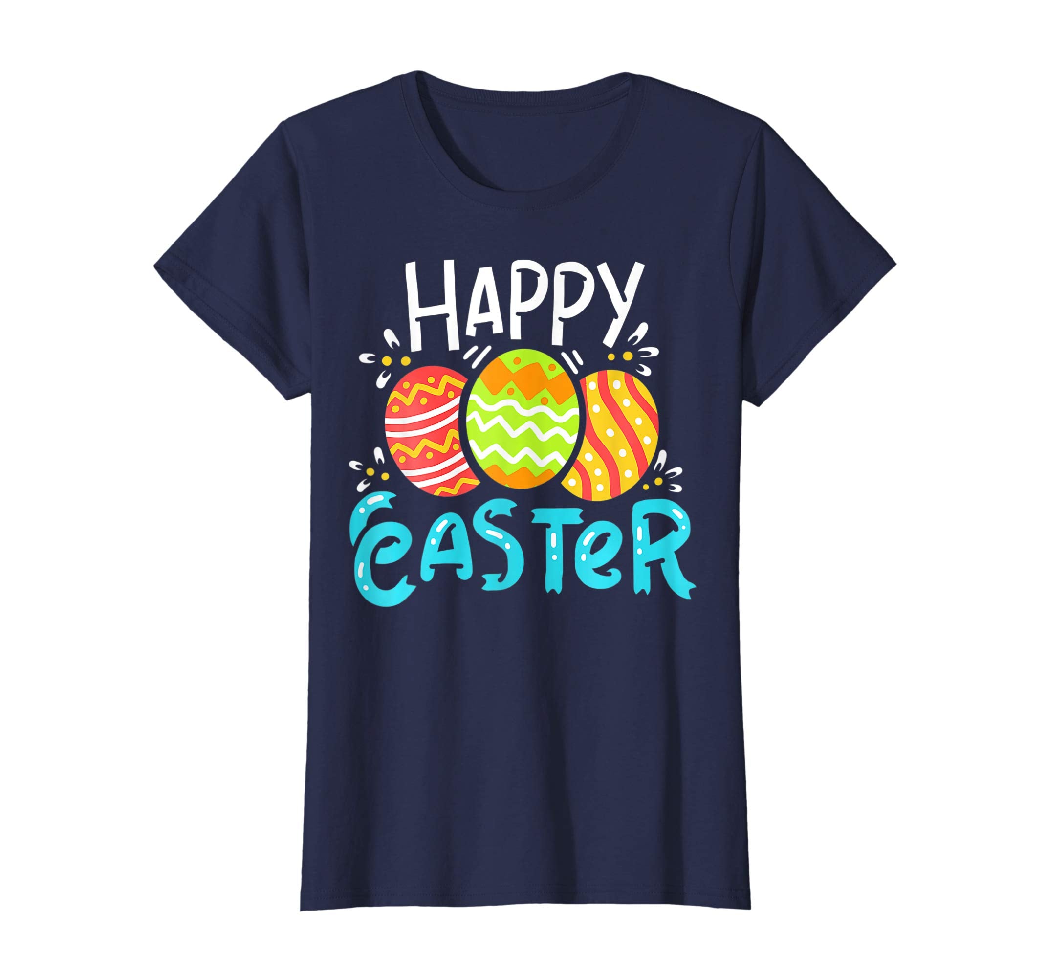 Easter T Shirt Happy Easter Eggs Tshirt Colorful Egg Gift