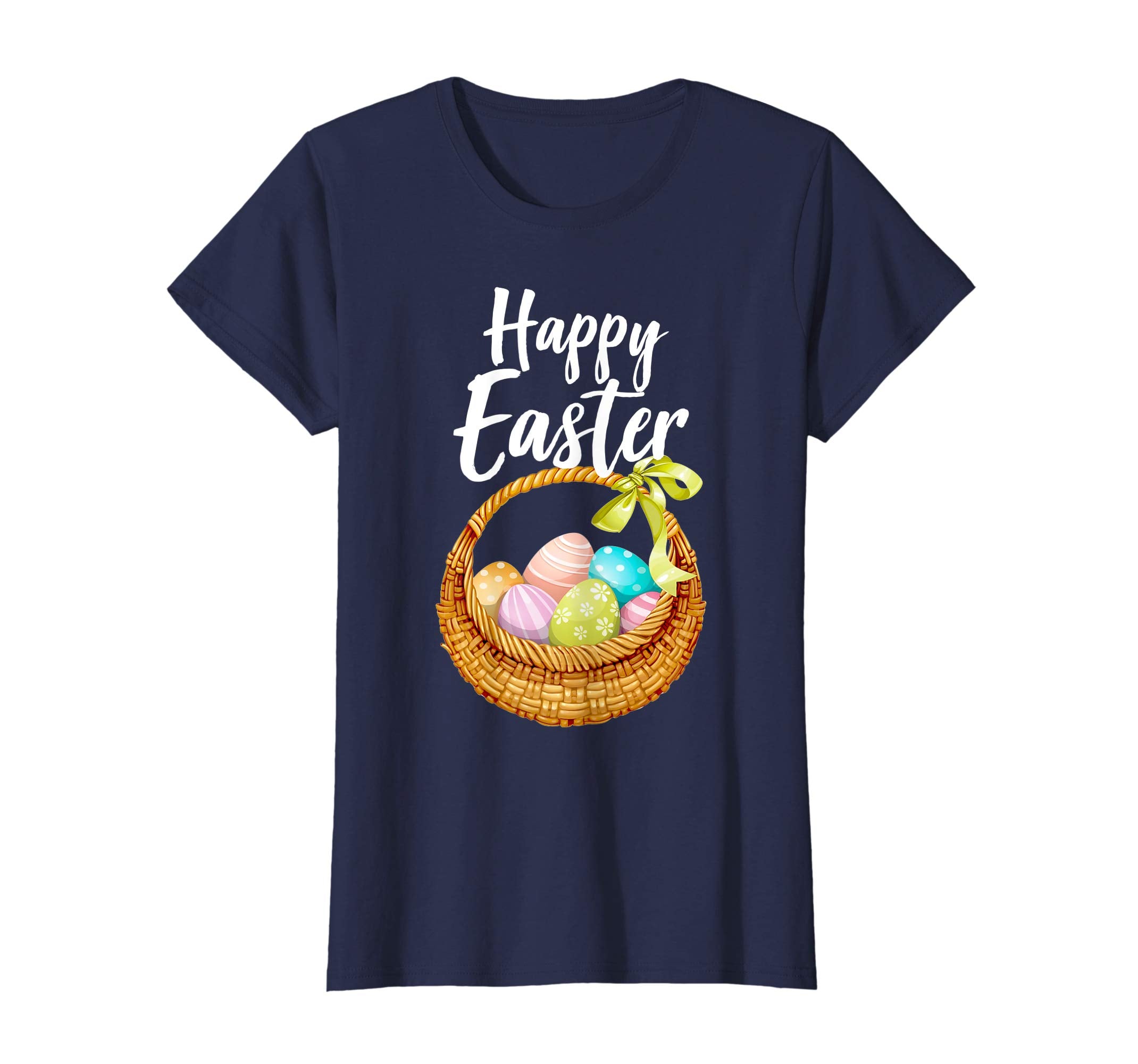 Funny Happy Easter Multiple Colorful Eggs Easter T-Shirt
