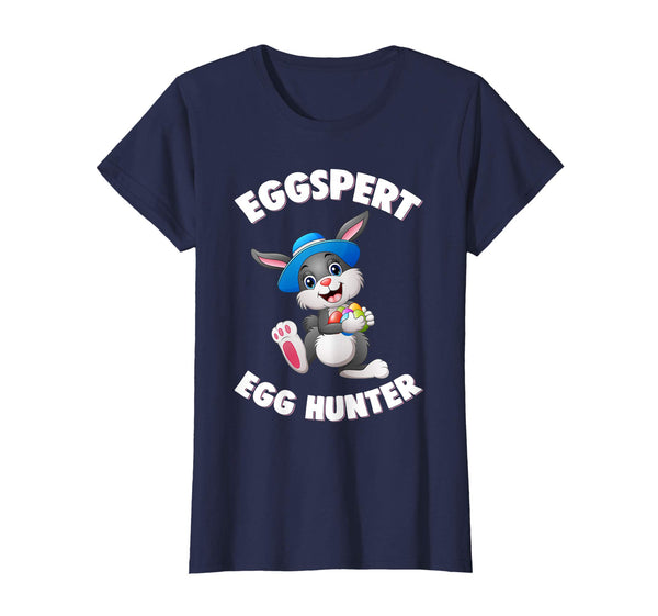 Eggspert Egg Hunter Happy Easter Kids Boys Girls T Shirt