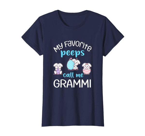 My Favorite Peeps Call Me Grammi Tshirt Happy Easter Day
