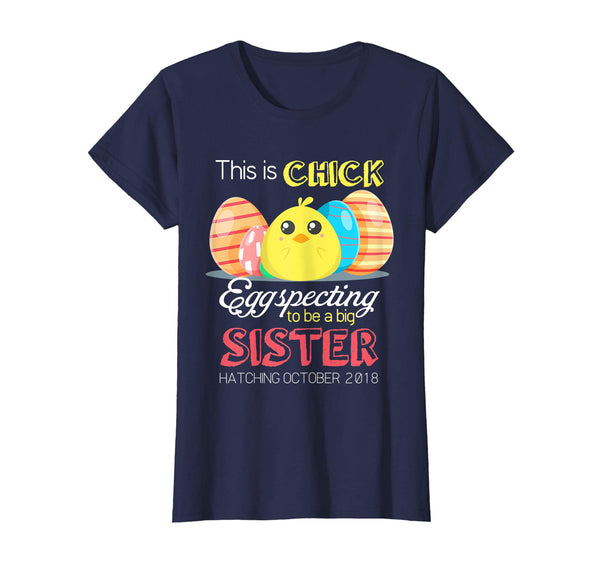 Funny Easter Pregnancy- Announcement T Shirt Big Sister