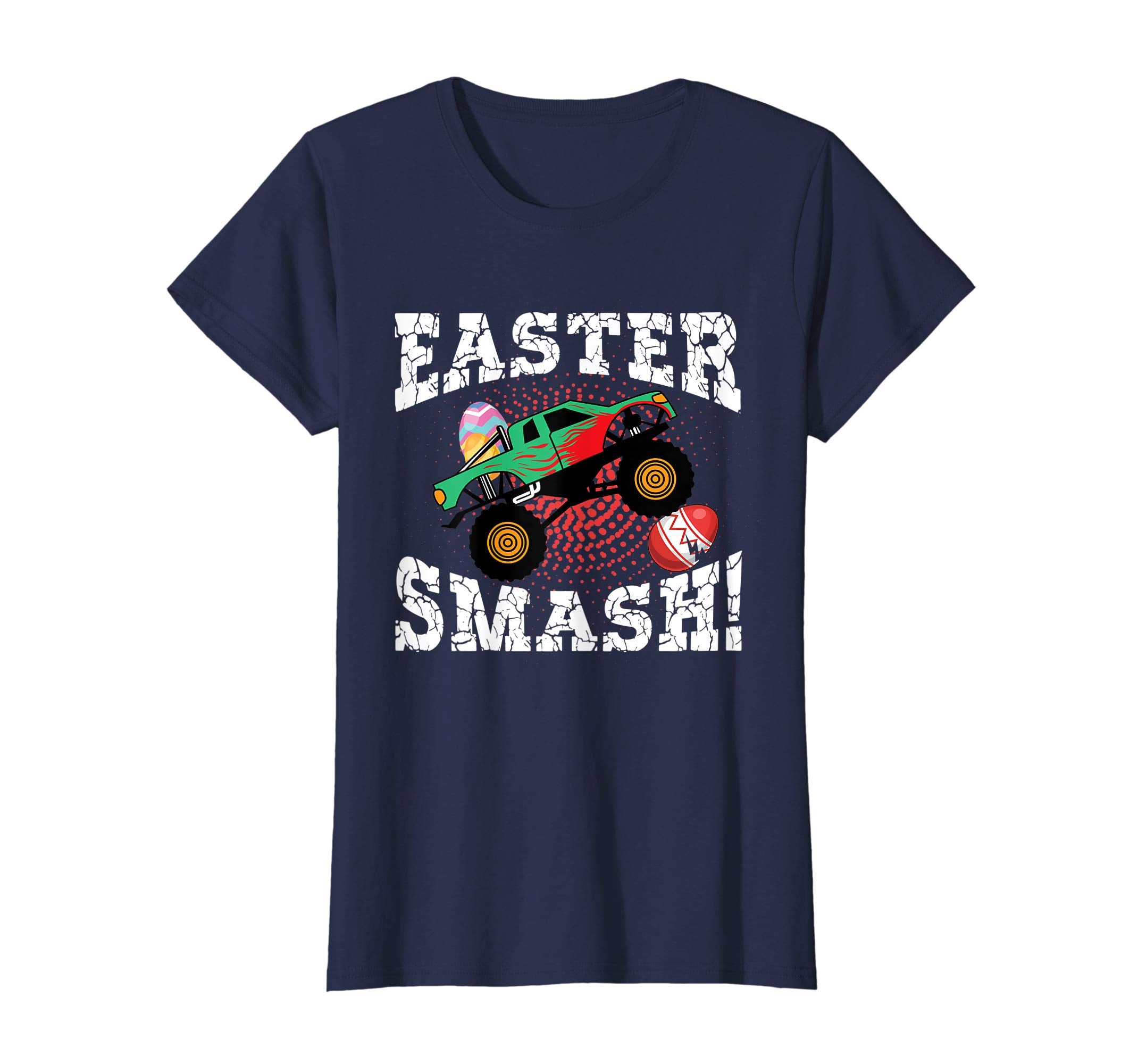Easter Monster Truck Easter Smash Men Women Kids T-Shirt