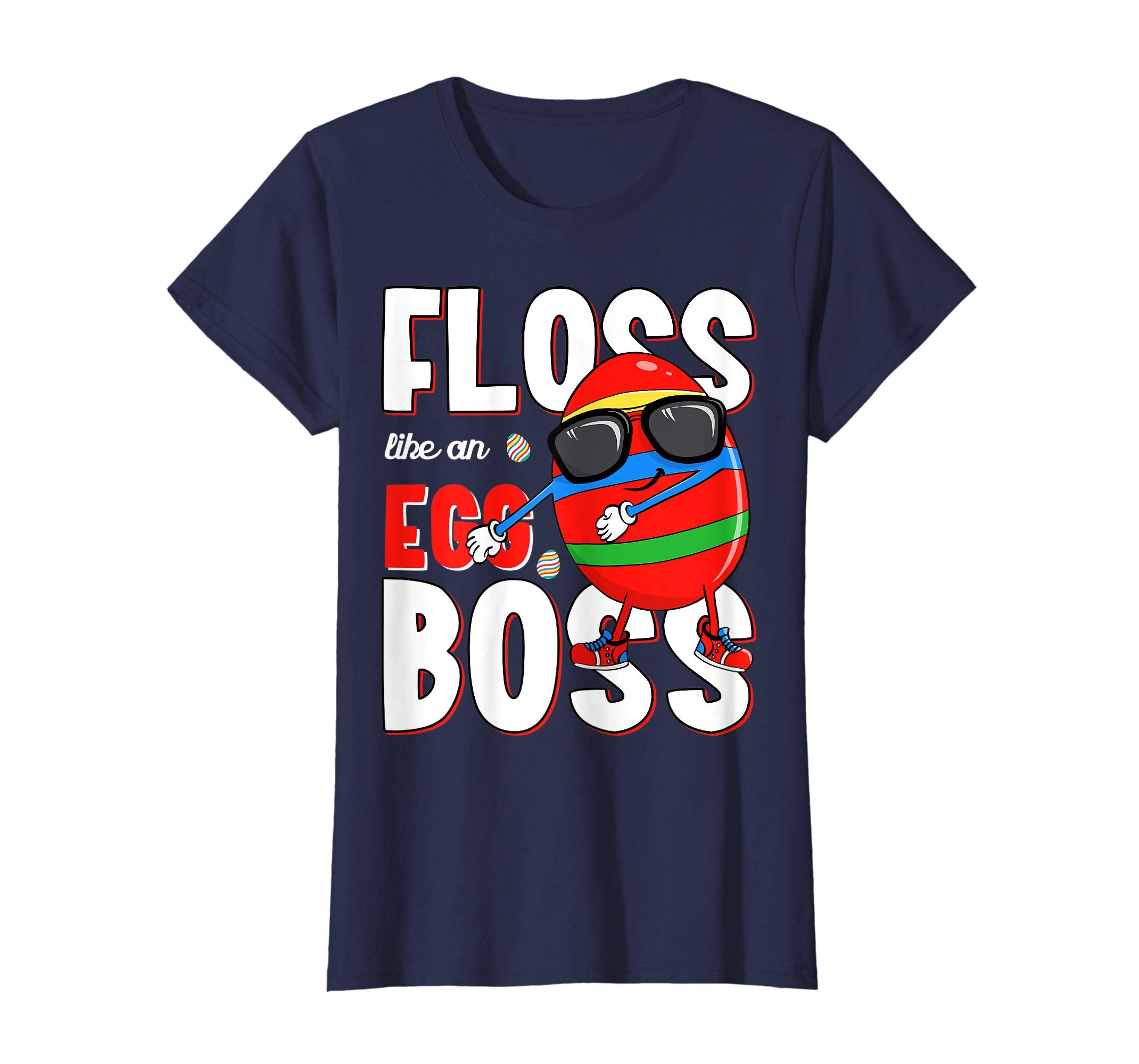 Floss Like a Boss Easter T-shirt Funny Flossing Dance Egg