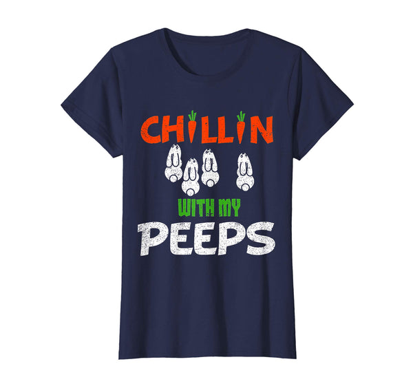 Chillin' With My Peeps Easter Bunny T-Shirt