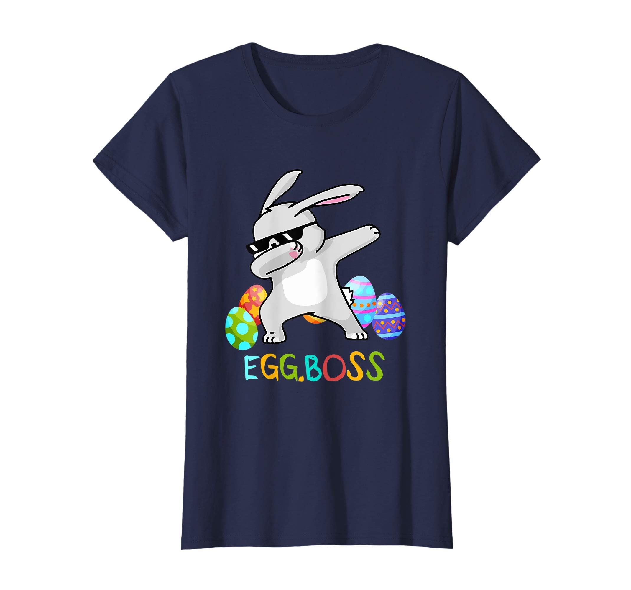 Dabbing Egg Boss Easter Bunny T Shirt Easter Shirt